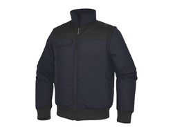 Chaleco deltaplus multibolsillos con cremallera y mangas desmontables 80% poliester 20% algodon talla ref. NEWD2MN3X