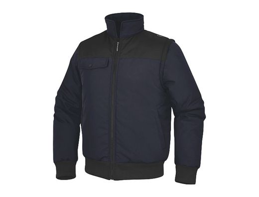 Chaleco deltaplus multibolsillos con cremallera y mangas desmontables 80% poliester 20% algodon talla ref. NEWD2MN3X