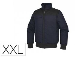 Chaleco deltaplus multibolsillos con cremallera y mangas desmontables 80% poliester 20% algodon talla ref. NEWD2MNXX