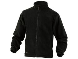 Chaqueta Deltaplus Polar con Cremallera 2 Bolsillos Color Negro Talla 3Xl