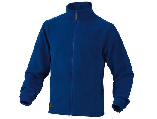 Chaqueta Deltaplus Polar con Crremallera 2 Bolsillos Color Azul Talla 3Xl