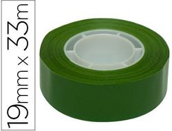 Cinta Adhesiva Apli 33 Mt X 19 mm Color Verde