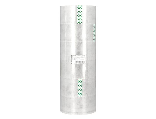 Cinta adhesiva greening polipropileno transparente 60 mt x 48 mm para embalaje