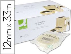 Cinta Adhesiva Q-Connect 33 Mt X 12 mm Encelofanada