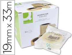 Cinta Adhesiva Q-Connect 33 Mt X 19 mm Encelofanada