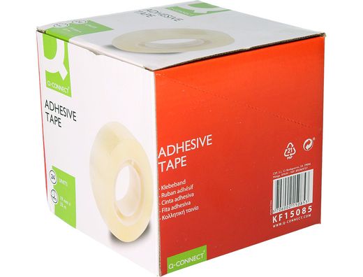 Cinta Adhesiva Q-Connect 33 Mt X 19 mm Encelofanada