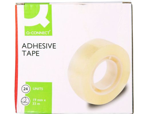 Cinta Adhesiva Q-Connect 33 Mt X 19 mm Encelofanada