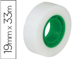 Cinta Adhesiva Q-Connect 33 Mt X 19 mm Invisible Caja de 8 Unidades
