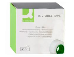 Cinta Adhesiva Q-Connect 33 Mt X 19 mm Invisible