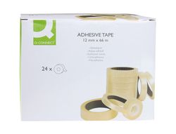Cinta Adhesiva Q-Connect 66 Mt X 12 mm Encelofanada