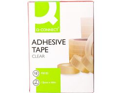 Cinta Adhesiva Q-Connect 66 Mt X 12 Mm