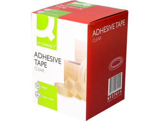 Cinta Adhesiva Q-Connect 66 Mt X 12 Mm
