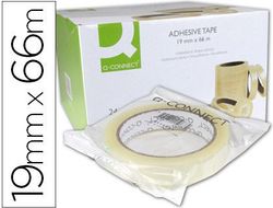 Cinta Adhesiva Q-Connect 66 Mt X 19 mm Encelofanada