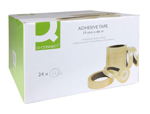 Cinta Adhesiva Q-Connect 66 Mt X 19 mm Encelofanada