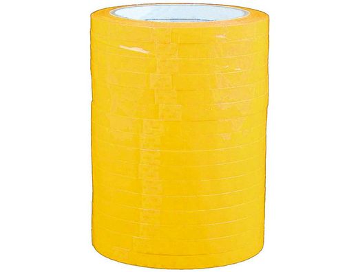 Cinta Adhesiva Q-Connect 66M X 9Mm Amarilla para Cerrar Bolsas