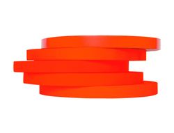 Cinta Adhesiva Q-Connect 66M X 9Mm Roja para Cerrar Bolsas