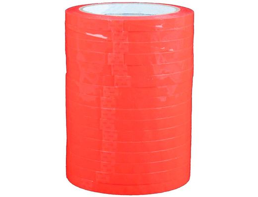 Cinta Adhesiva Q-Connect 66M X 9Mm Roja para Cerrar Bolsas
