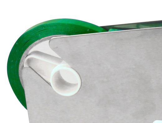 Cinta Adhesiva Q-Connect 66M X 9Mm Verde para Cerrar Bolsas