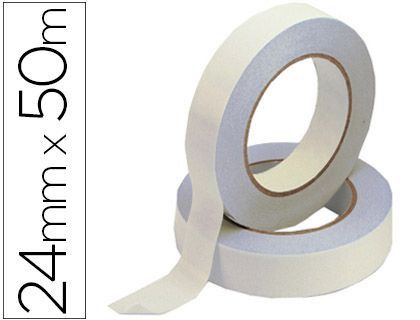 Cinta Adhesiva Q-Connect para Pintar 50 Mt X 24 Mm