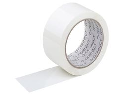 Cinta Adhesiva Q-Connect Polipropileno Blanca 66 Mt X 50 mm -Para Embalaje