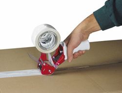 Cinta Adhesiva Q-Connect Polipropileno Blanca 66 Mt X 75 mm para Embalaje