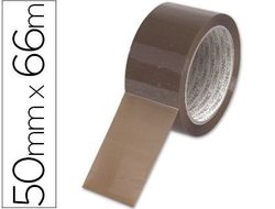 Cinta Adhesiva Q-Connect Polipropileno Havana 66 Mt X 50 mm -Para Embalaje