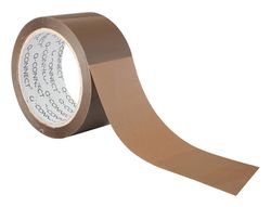 Cinta Adhesiva Q-Connect Polipropileno Havana 66 Mt X 50 mm -Para Embalaje
