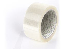 Cinta adhesiva q-connect polipropileno transparente 132mt x 50mm para embalaje