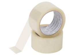 Cinta adhesiva q-connect polipropileno transparente 66 mt x 50 mm -para embalaje