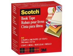 Cinta Adhesiva Scotch 845 Book Tape 50,8Mmx13,7 Mt