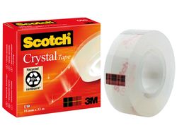 Cinta adhesiva Scotch cristal 19 x 33 mm.