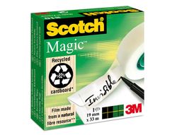 Cinta Adhesiva Scotch Magic 33X19 mm - Pack de 6 Rollos