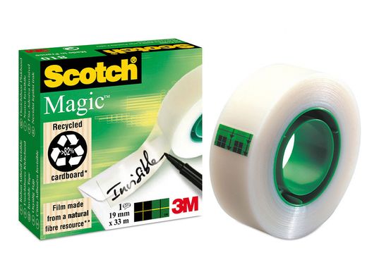 Cinta Adhesiva Scotch Magic 33X19 mm - Pack de 6 Rollos