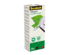 Cinta Adhesiva Scotch Magic 33X19 mm Pack de 9 Rollos