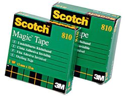 Cinta adhesiva scotch magic 66x19 mm en caja unitaria