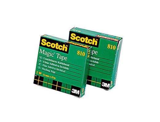 Cinta adhesiva scotch magic 66x19 mm en caja unitaria