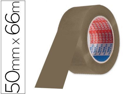 Cinta Adhesiva Tesa Marron 66 Mt X 50 mm -Para Embalaje