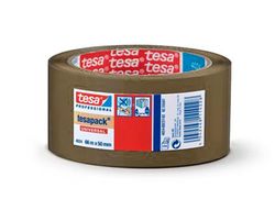 Cinta Adhesiva Tesa Marron 66 Mt X 50 mm -Para Embalaje