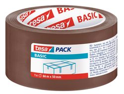 Cinta Adhesiva Tesa Marron Basic 66 Mt X 50 mm para Embalaje