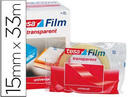 Cinta Adhesiva Tesa Practic 33 Mt X 15 Mm