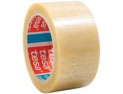 Cinta Adhesiva Tesa Pvc Color Transparente 66Mtsx50Mm para Embalaje