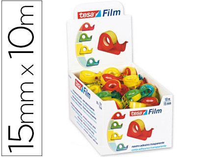 Cinta Adhesiva Tesa Standard 10 Mt X 15 mm con Dispensador