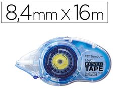 Cinta adhesiva tombow maxi power tape permanente 8,4 mm x 16 m