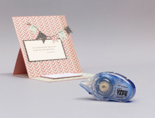 Cinta adhesiva tombow maxi power tape permanente 8,4 mm x 16 m