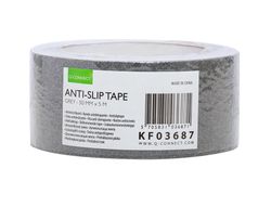 Cinta antideslizante q-connect gris 5mt x 50 mm