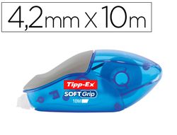 Cinta correctora 4.2mm x 10m Tipp-ex Softgrip