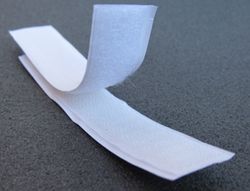 Cinta de velcro adhesivo sumo didactic rugosa rollo 25 mx20 mm