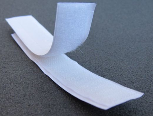 Cinta de velcro adhesivo sumo didactic suave rollo 25 mx20 mm