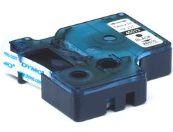 Cinta Dymo D1 12mm x 7 m Negro sobre Azul