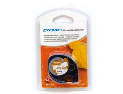 Cinta Dymo Letratag 12mm x 2m para ropa